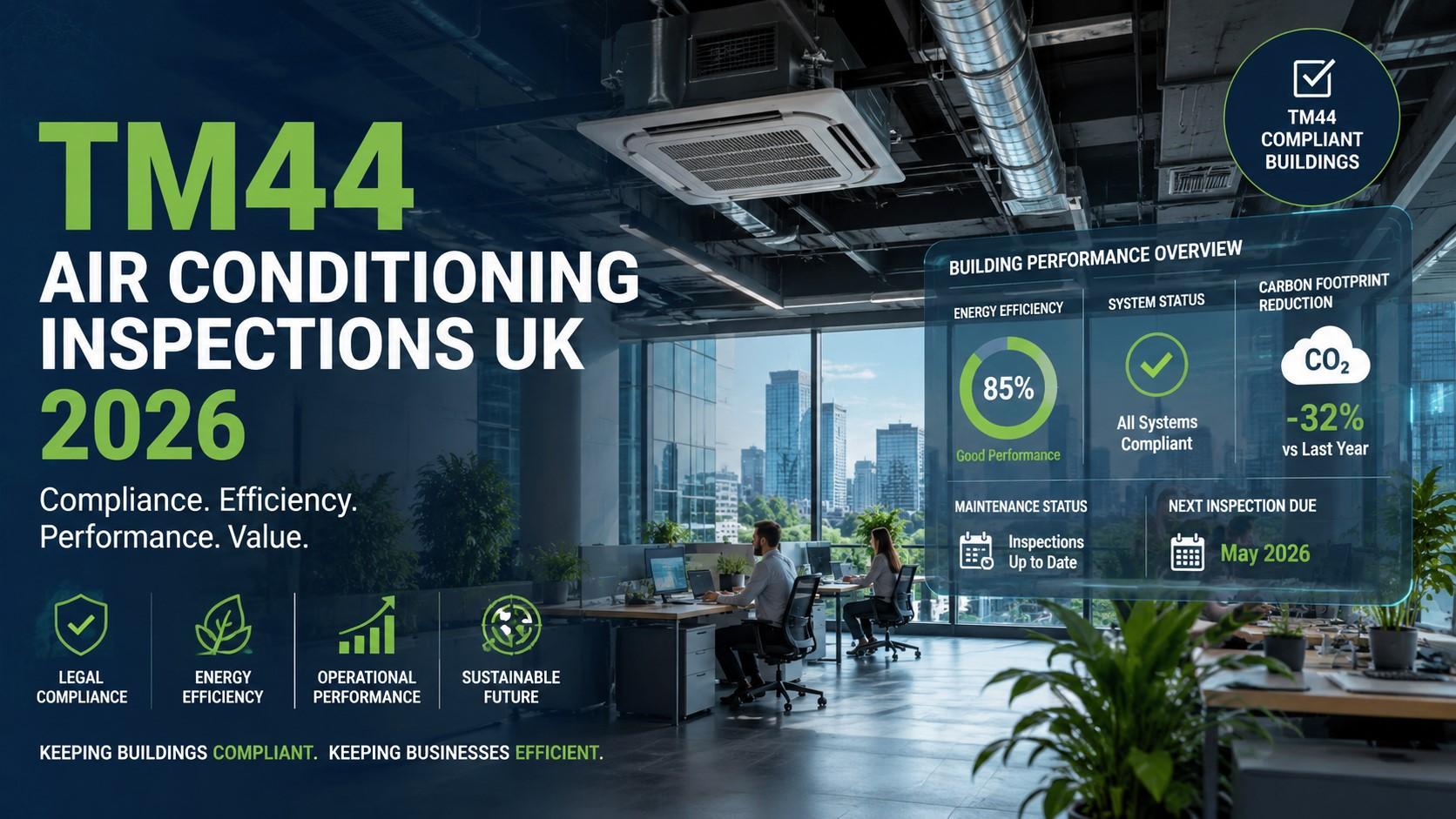 TM44 Air Conditioning Inspections UK: 2026 Requirements